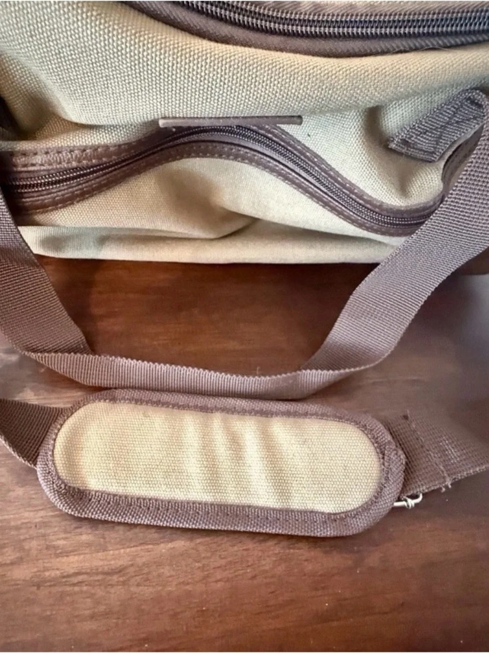 NWOT Bella Russo Canvas Large Duffel & Rolling Carryon Luggage Set